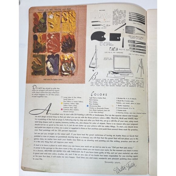 Oil Painting How to #4 Walter T Foster Art Books New Edition Old School Instruct - Picture 4 of 6